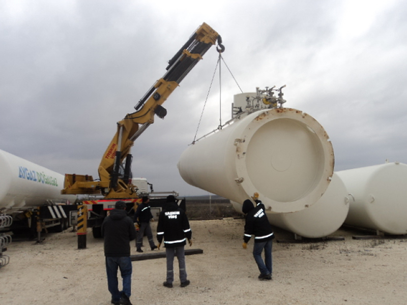 Silo Taşıma ve Yükleme